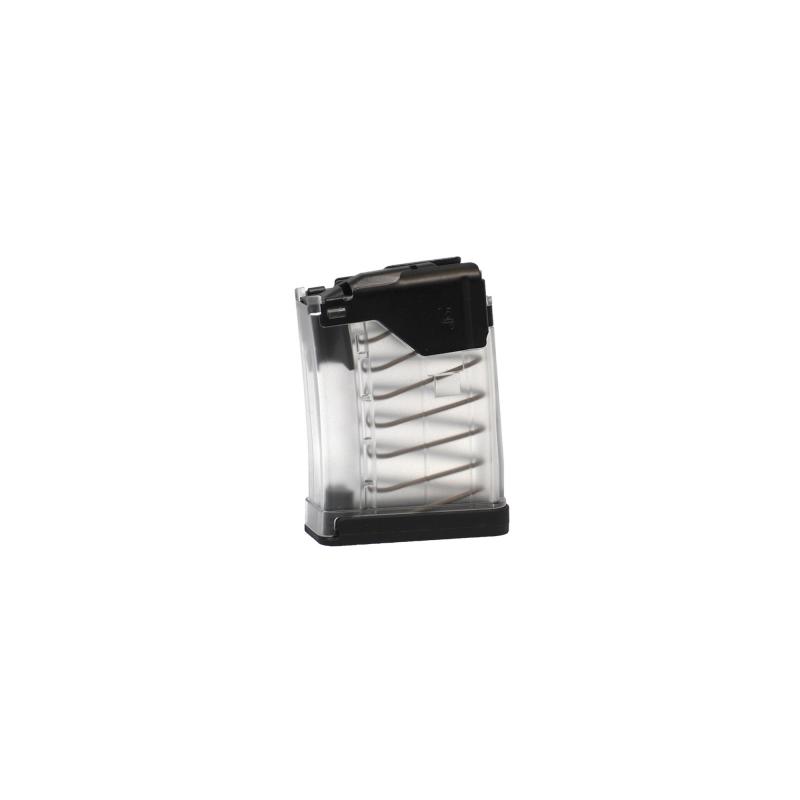 Magazine, L5AWM GEN 2, 223 Remington/556NATO, 10 Rounds, Fits AR Rifles, Steel/Polymer Hybrid, Clear L5-G2-10-CLR