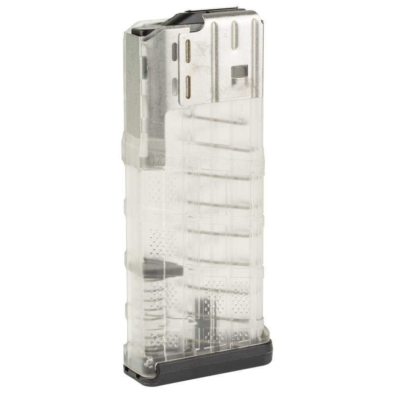 Magazine, L7 Advanced Warfighter, 308 Winchester, 762NATO, 25 Rounds, Clear, AR Rifles L7-25-CLR