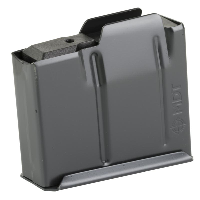 Magazine, 308 Winchester/6.5 Creedmoor, 5 Rounds, Black, Fits Short Action AICS Pattern, Comes with Binder Plate 102014-BLK