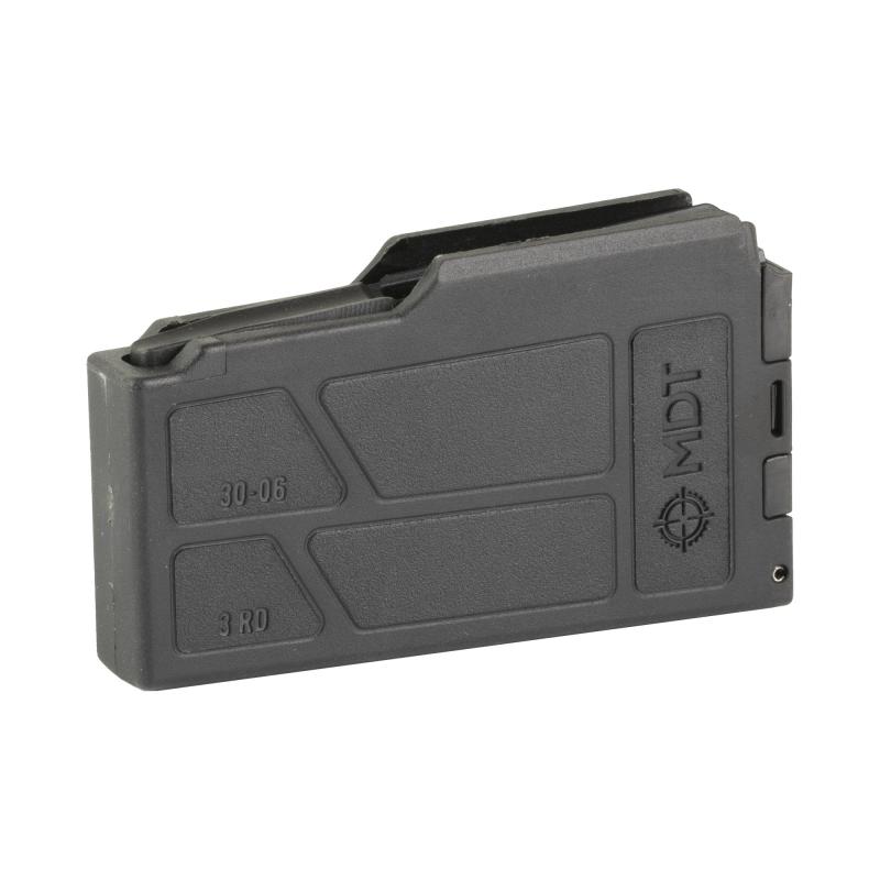 Magazine, 30-06 Springfield, 3 Rounds,Polymer, Fits Long Action 3.850" AICS Pattern, Black 106255-BLK