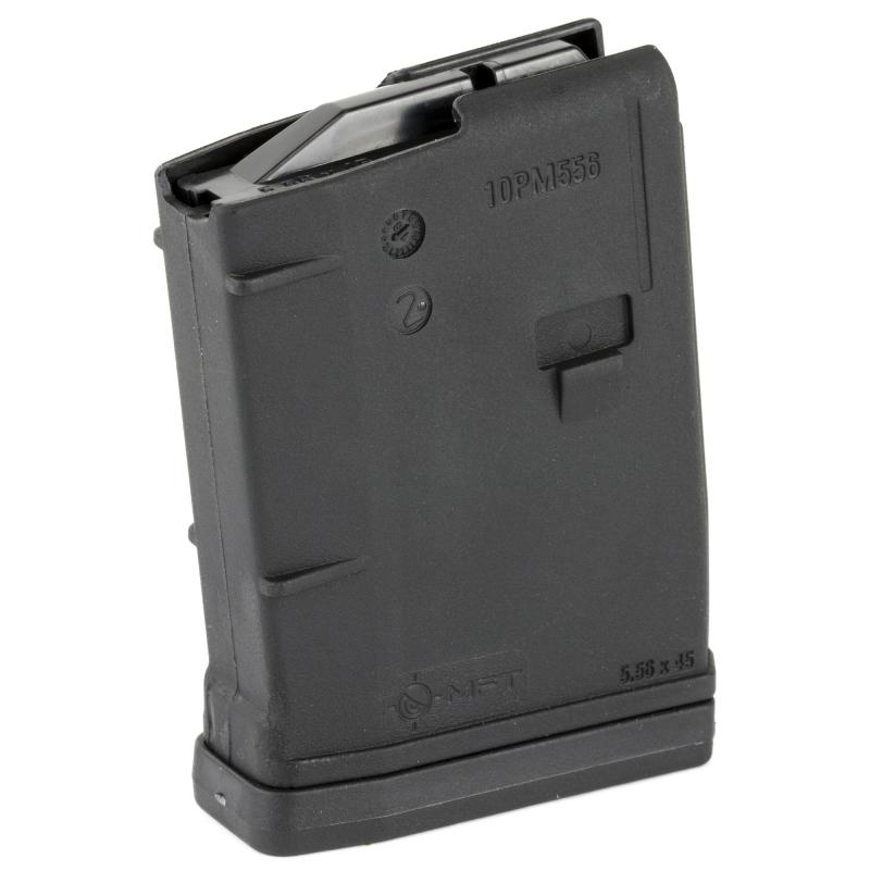 Polymer Magazine AR-15 5.56x45mm/.223 Remington/.300 AAC Blackout Black 10 Round Bagged