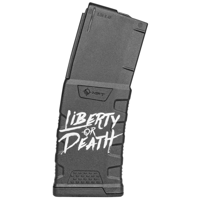 Magazine, 223 Remington, 556NATO, Fits AR-15, 30 Rounds, Liberty or Death EXDPM556D-LD