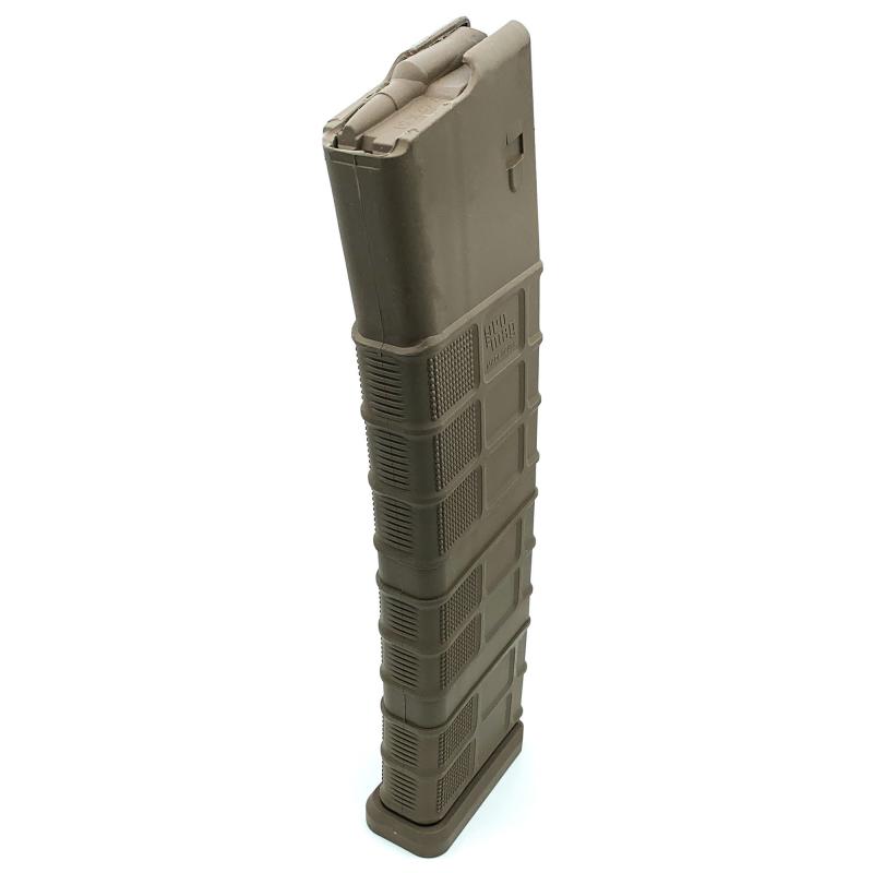 Magazine, 308 Winchester/762NATO, 40 Rounds, Fits SR25 and DPMS Pattern AR10, Polymer Construction, Flat Dark Earth DPM-A4-FDE
