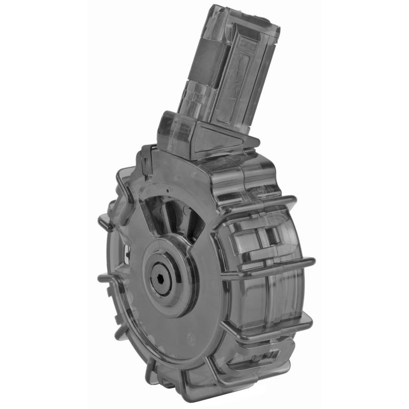 Magazine, 22 LR, 30 Round Drum, Smoke, Fits Rem 597 REM-A2