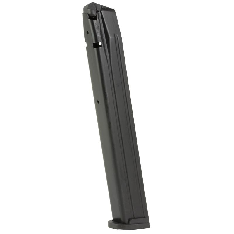 Magazine, 9MM, 32 Rounds, Fits SAR9, Steel Construction, Blued Finish, Black SAR-A2