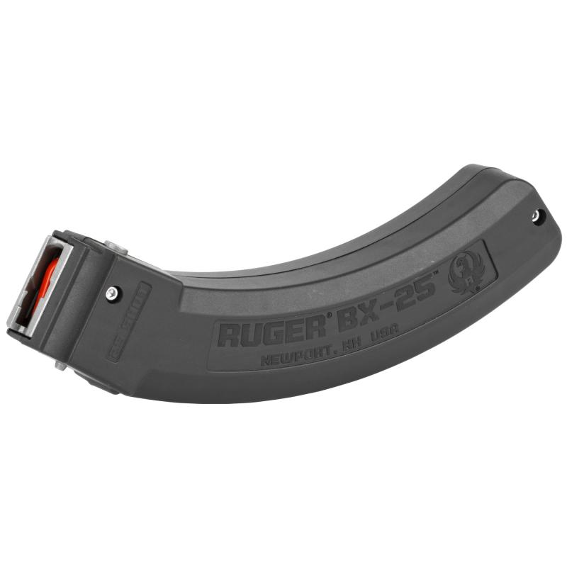 BX-25 Magazine For Model 10/22, 77/22, SR-22 and 22 Charger .22 Long Rifle Black 25 Rounds