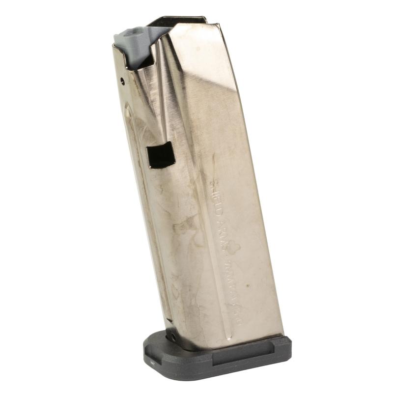 Magazine, S15 Gen 3, 9MM, 15 Rounds, Nickel Finish, Black, For Glock 43X/48 SA-S15-BLKN-GEN3