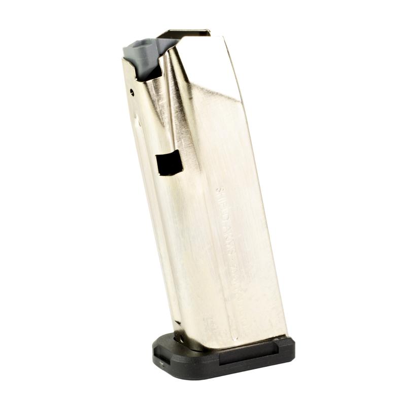 Magazine, S15 Gen 3, 9MM, 15 Rounds, Nickel Finish, Silver, For Glock 43X/48 SA-S15-N-GEN3