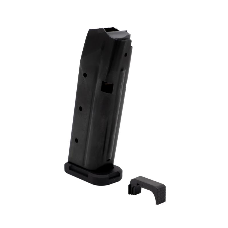 Magazine, S15 Gen 3, 9MM, 15 Rounds, Nitride Finish, Black, For Glock 43X/48, Includes Steel Magazine Release S15-STARTERKIT-G3