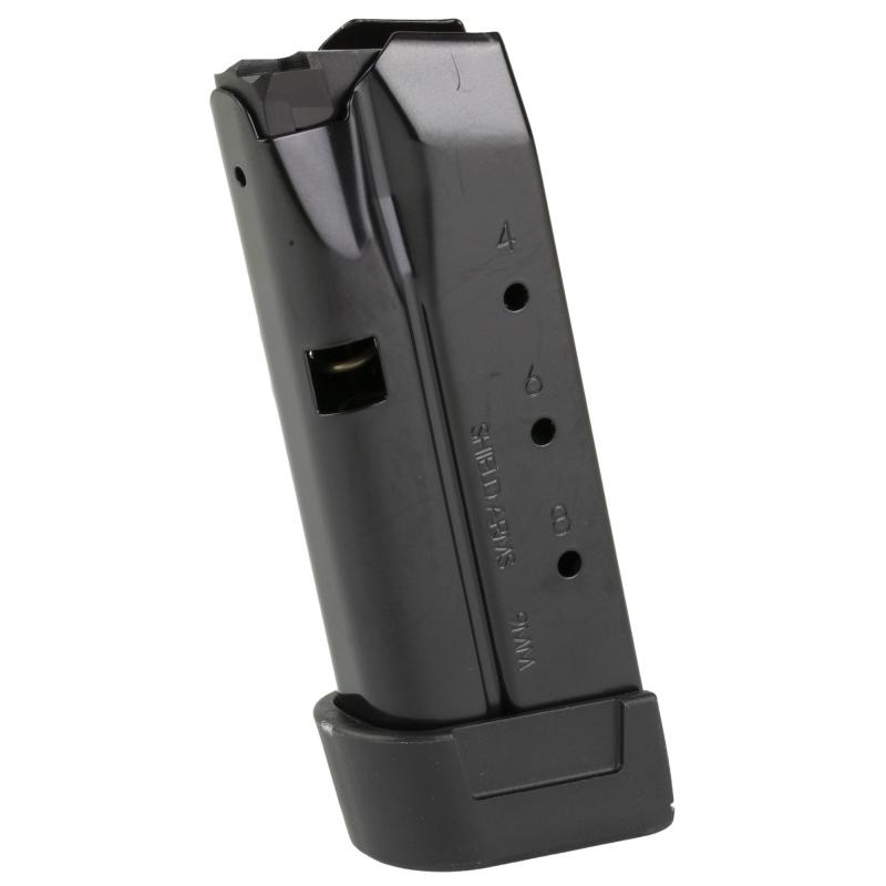 Z9, 9MM, 9 Rounds, Fits Glock 43, PowerCron Finish, Black Z9-PM-9-PC