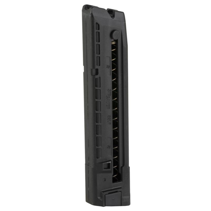 MAGAZINE, P322, 22 LR, 25 RD, POLY, BLK