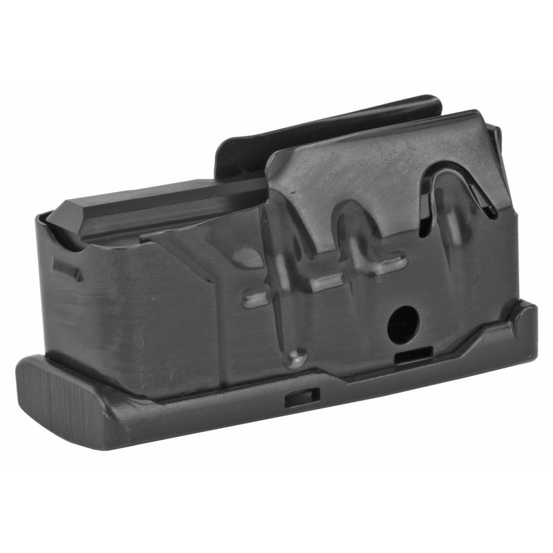 Magazine Box with Bottom Release Latch for 10FC/11FC/12FCV/12LRP/10 Precision Carbine/11 Long Range Hunter/10 Predator Hunter .22-250 Remington Matte Blue 4 Round