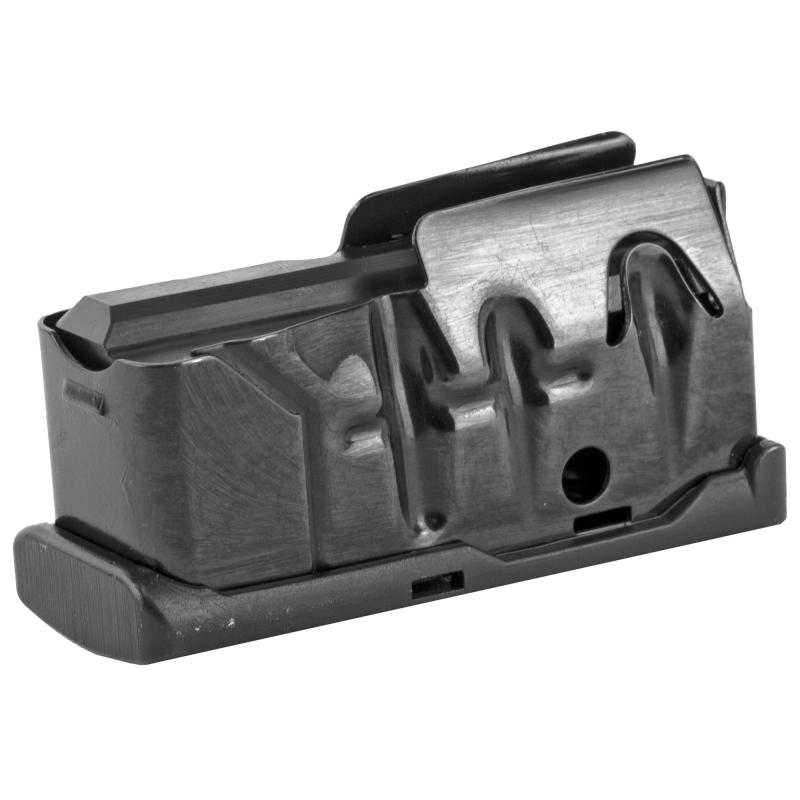 Magazine, Short Action, 350 Legend, 4Rd, Matte Blued, Fits Axis/ Axis Stainless/ 11 Lightweight Hunter/ 11 Trophy Hunter XP/ 10 Trophy Hunter XP/ 11 Lady Hunter/ 11 Hunter XP/ 16 Trophy Hunter XP/ 110 Engage Hunter XP/ 110 DOA Hunter XP/ 110 Apex XP/ 110
