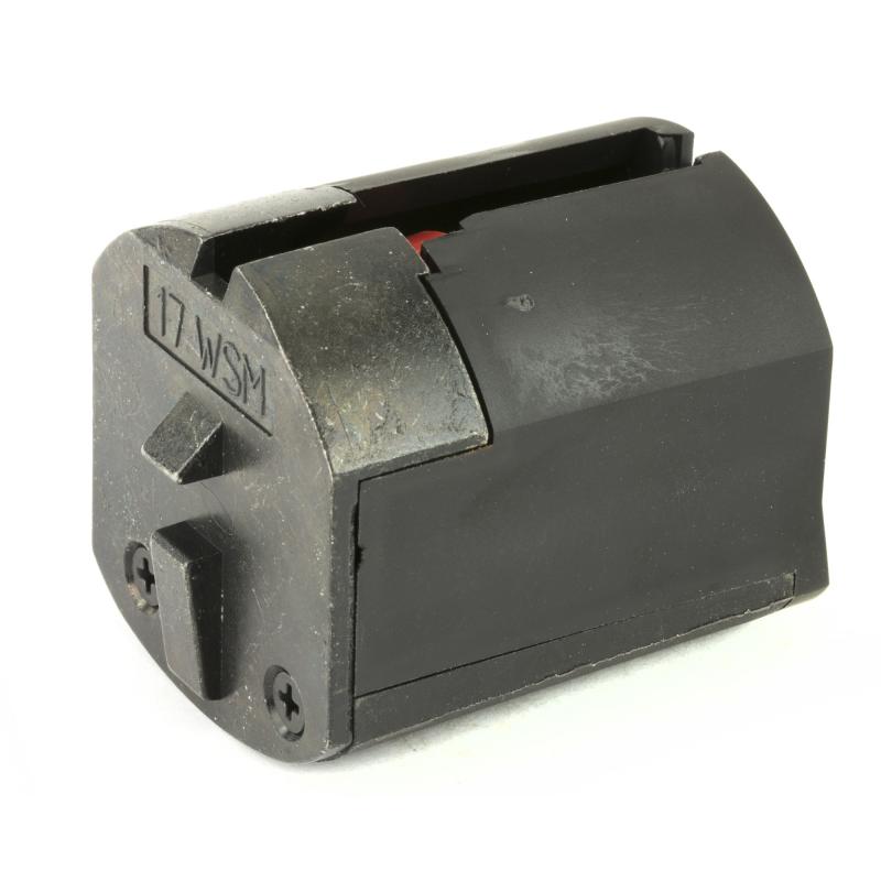 Rotary Magazine For Savage B.Mag .17 Winchester Super Magnum 8 Round Black