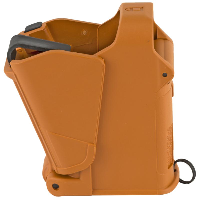 UpLula Magazine Loader/Unloader, Fits 9mm-45 ACP, Orange Brown UP60B