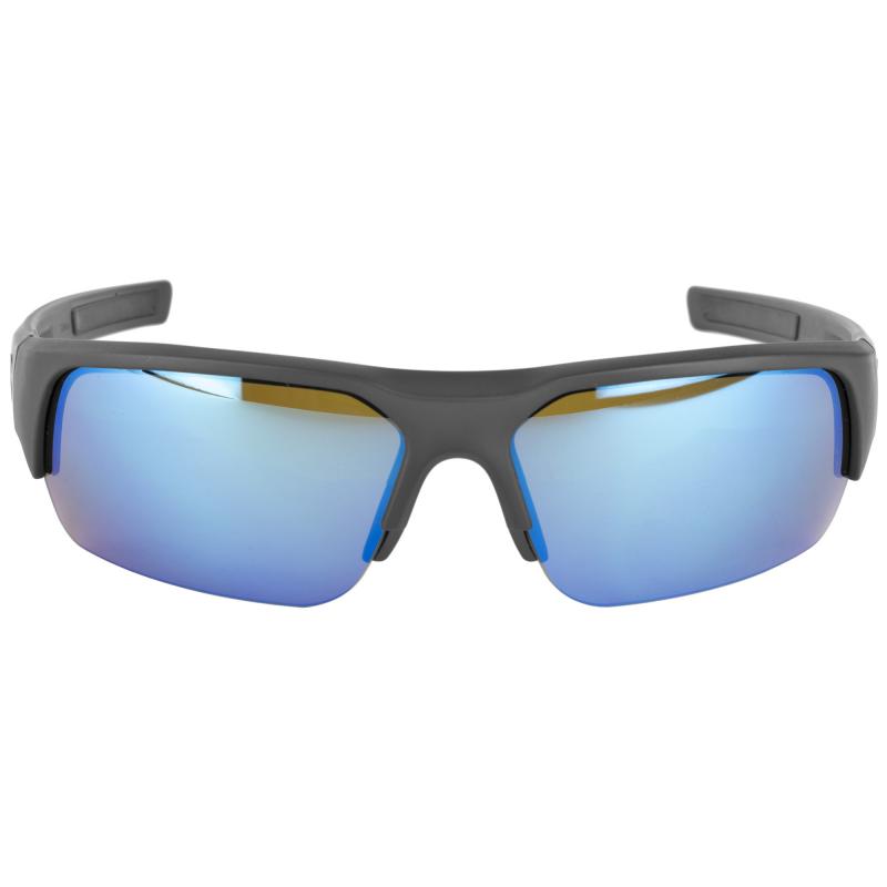 Helix Eyewear, Polarized, Black Frame, Bronze Lens/Blue Mirror MAG1097-1-001-2020