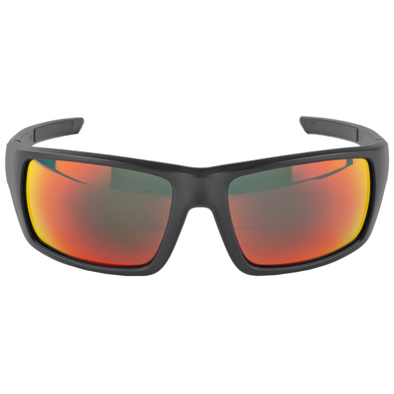 Apex Eyewear, Polarized, Black Frame, Gray Lens/Red Mirror MAG1130-1-001-1140