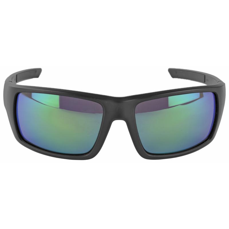 Apex Eyewear, Polarized, Black Frame, Violet Lens/Green Mirror MAG1130-1-001-4050