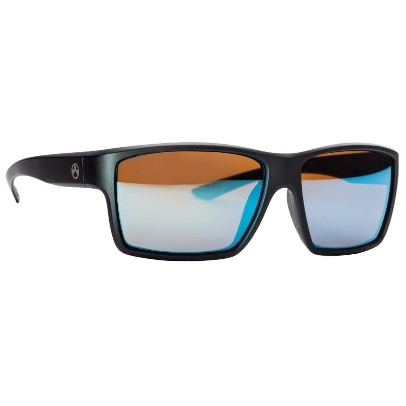 Explorer Eyewear, Polarized, Black Frame, Bronze Lens/Blue Mirror MAG1147-1-001-2020