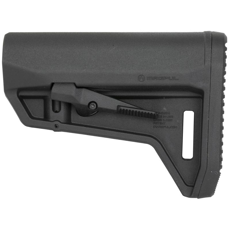 MOE SL-M Carbine Stock, Fits Mil-Spec Buffer Tubes, Matte Finish, Black MAG1242-BLK