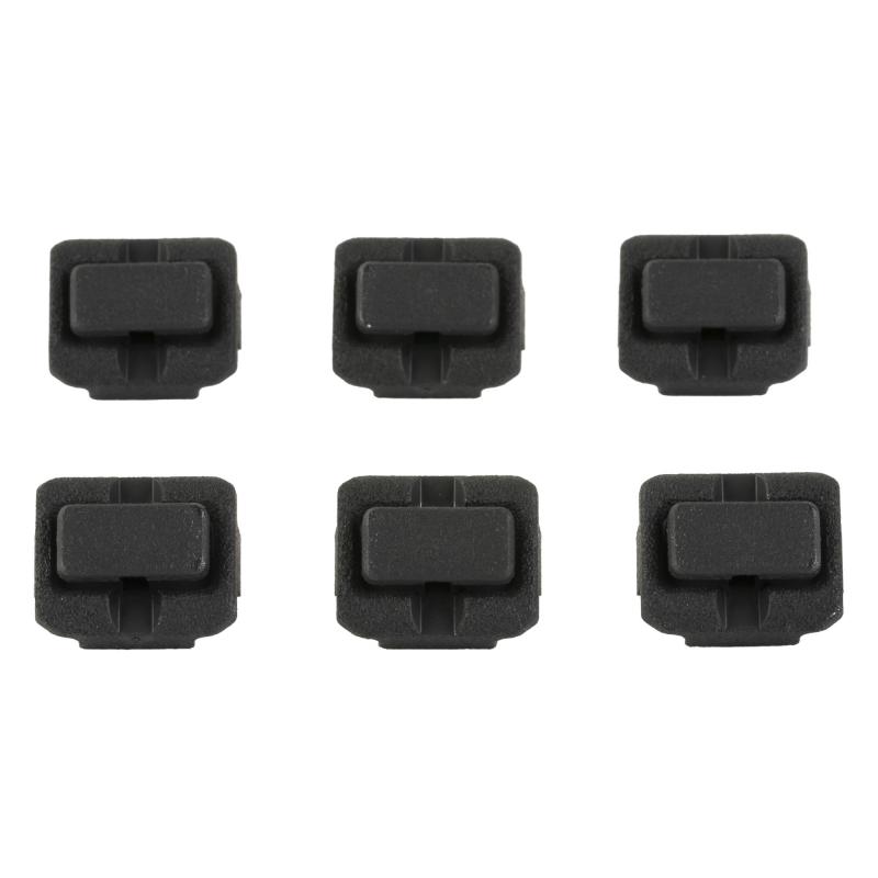 Wire Control Kit, Black, Fits M-LOK, Includes 6 Units MAG1296-BLK