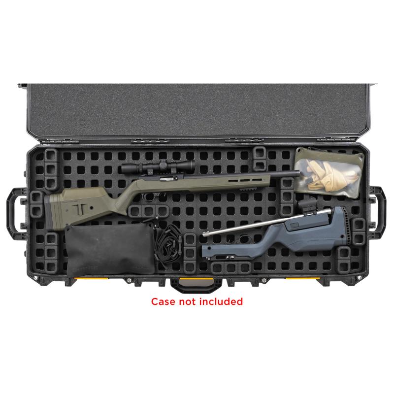 DAKA, Grid Case Organizer, Fits Pelican Vault V800, Black MAG1302