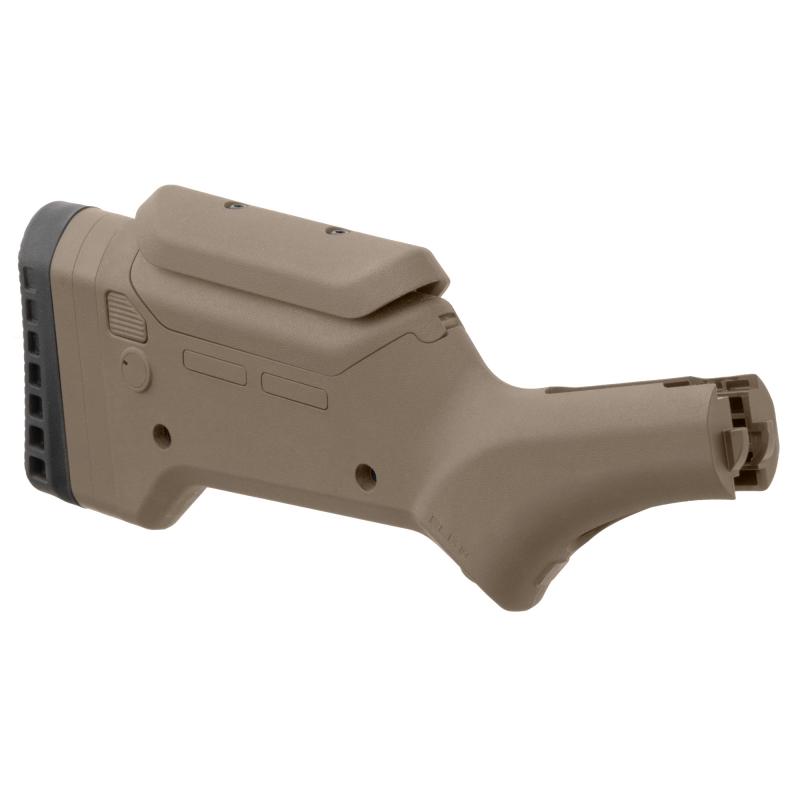 ELG M-LOK Stock, Fits Marlin 1895/1894/336, Matte Finish, Flat Dark Earth, Includes (1)-6 Round 45-70 Government and (1)-6 Round 30-30 Winchester Quivers MAG1382-FDE