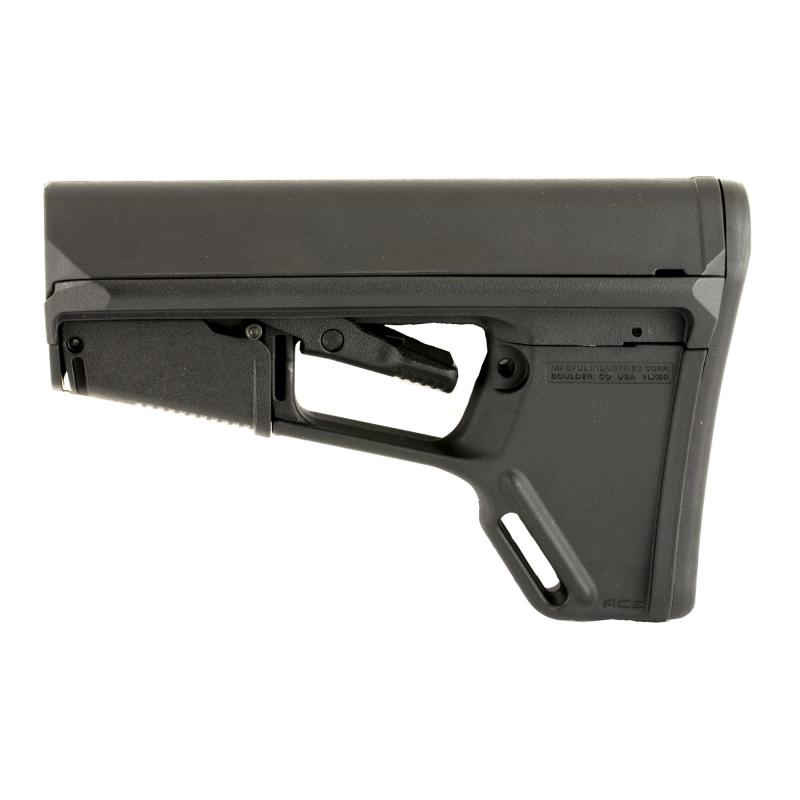 ACS-L Stock, Fits AR-15, Mil-Spec, Black MAG378-BLK