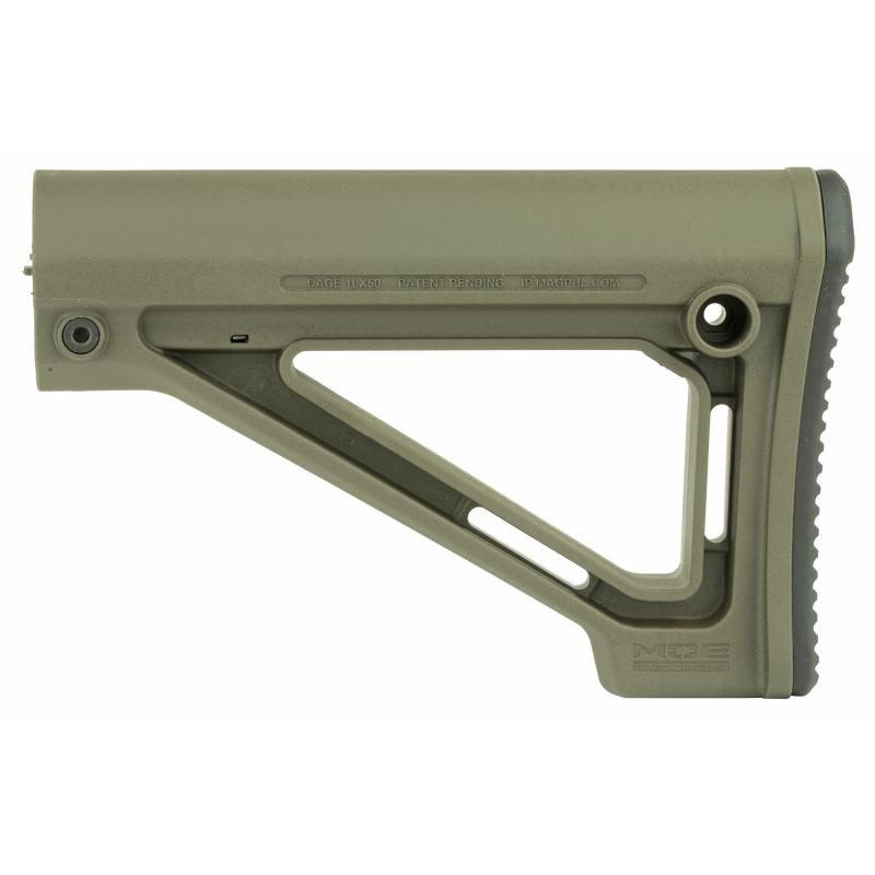 MOE Fixed Carbine Stock, Fits AR Rifles, Mil-Spec, OD Green MAG480-ODG