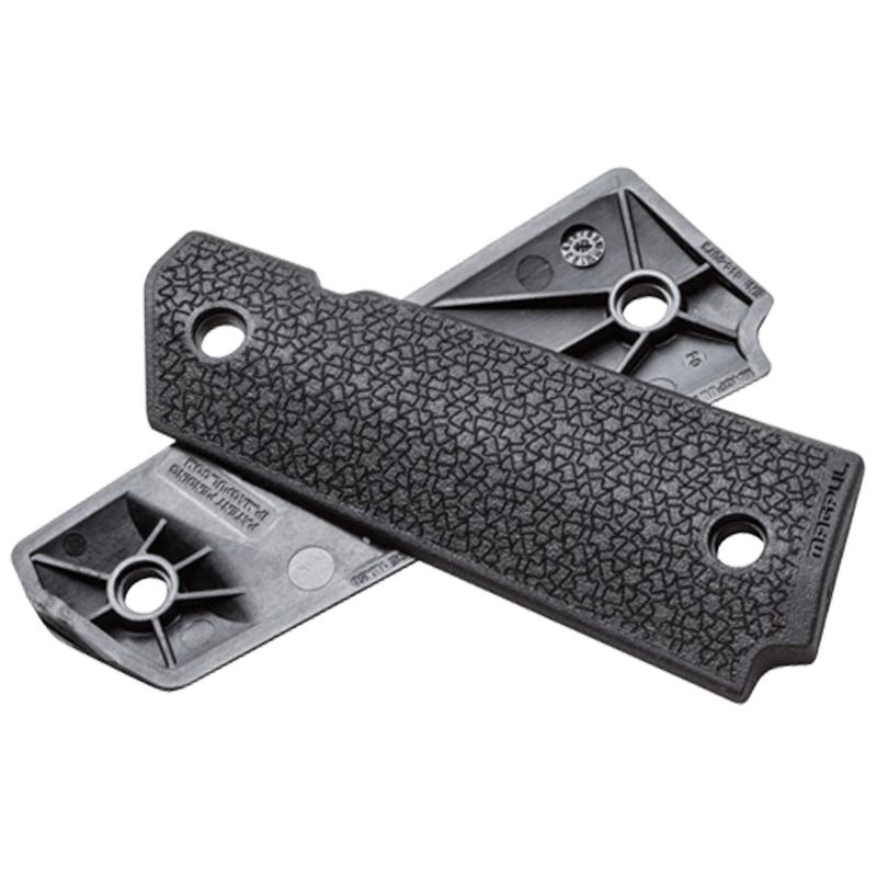 Grip Panels, 1911, Government, Magazine Release Cut Out, Black MAG524-BLK