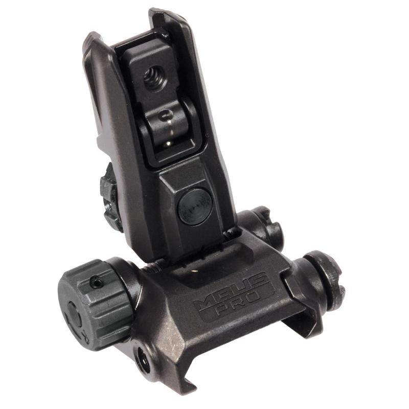 MBUS Pro LR Adjustable Sight Rear, Black Finish MAG527