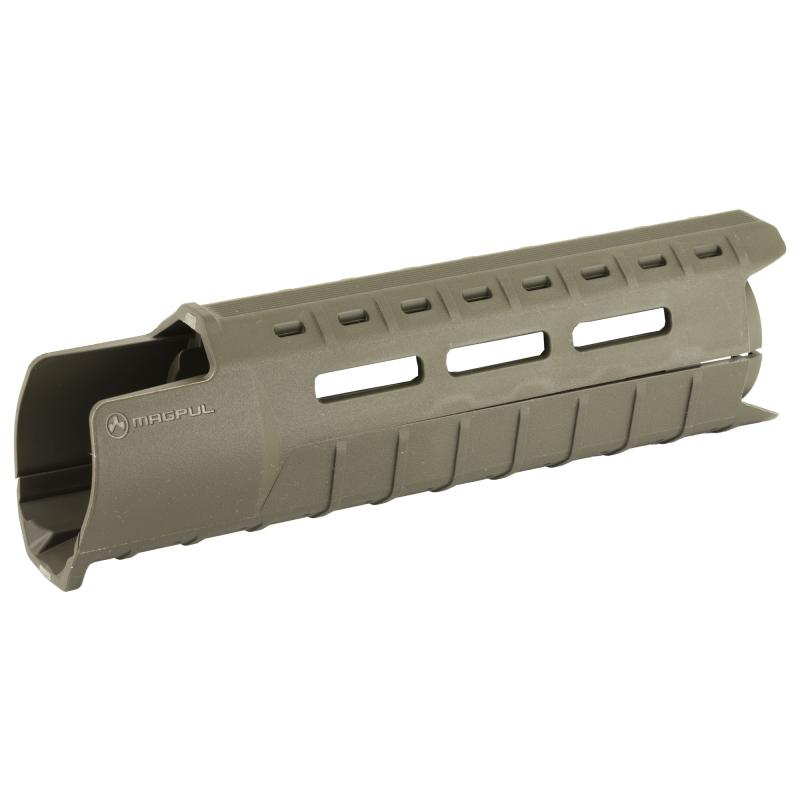 MOE Slim Line Handguard, Features M-LOK Slots, Fits AR-15, Carbine Length, OD Green Finish MAG538-ODG