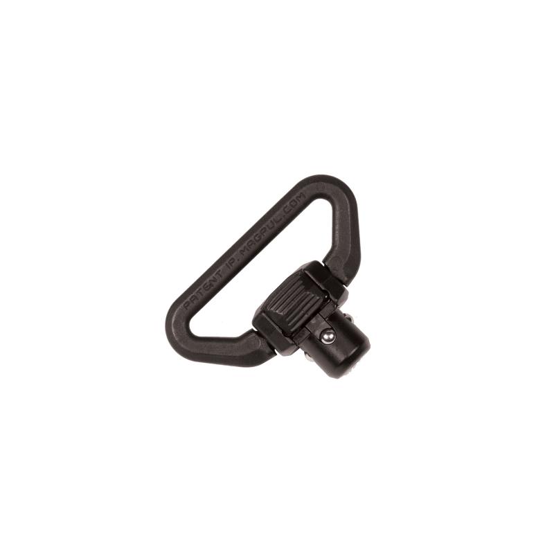 QDM QD Sling Swivel, Fits Standard Sized QD Cups,Melonited Steel, Black Finish MAG543