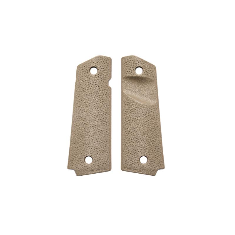 MOE 1911 Grip Panels, For 1911, TSP Texture, Magazine Release Cut-out, Flat Dark Earth MAG544-FDE