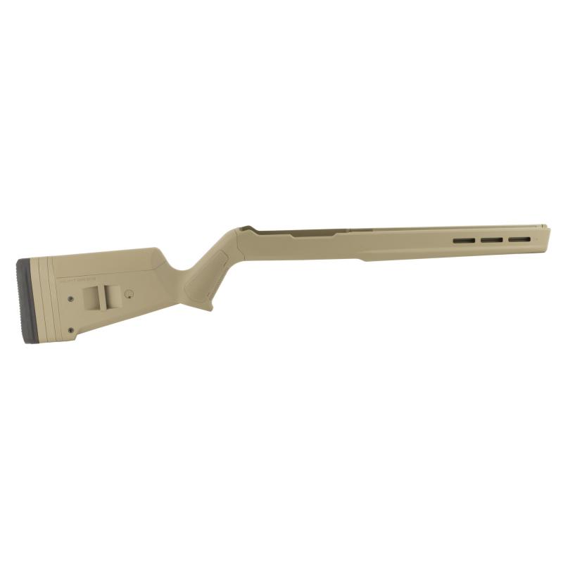 Hunter X-22 Stock, Fits Ruger 10/22, Drop-In Design, Flat Dark Earth Finish MAG548-FDE