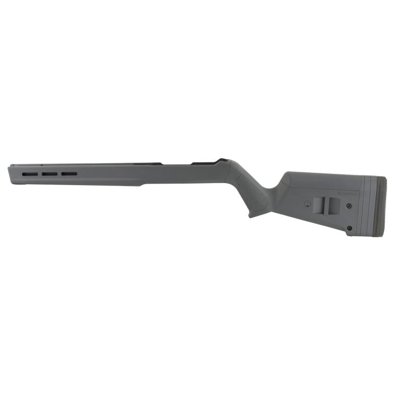 Hunter X-22 Stock, Fits Ruger 10/22, Drop-In Design, Gray Finish MAG548-GRY