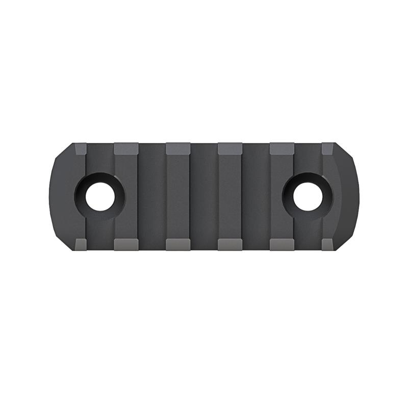 Rail Section, Fits M-LOK Hand Guard, Polymer, 5 Slots MAG590