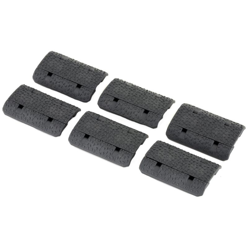 M-LOK Rail Covers, Gray Finish, Type 2 Rail Cover, 1 Slot, Fits M-LOK MAG603-GRY