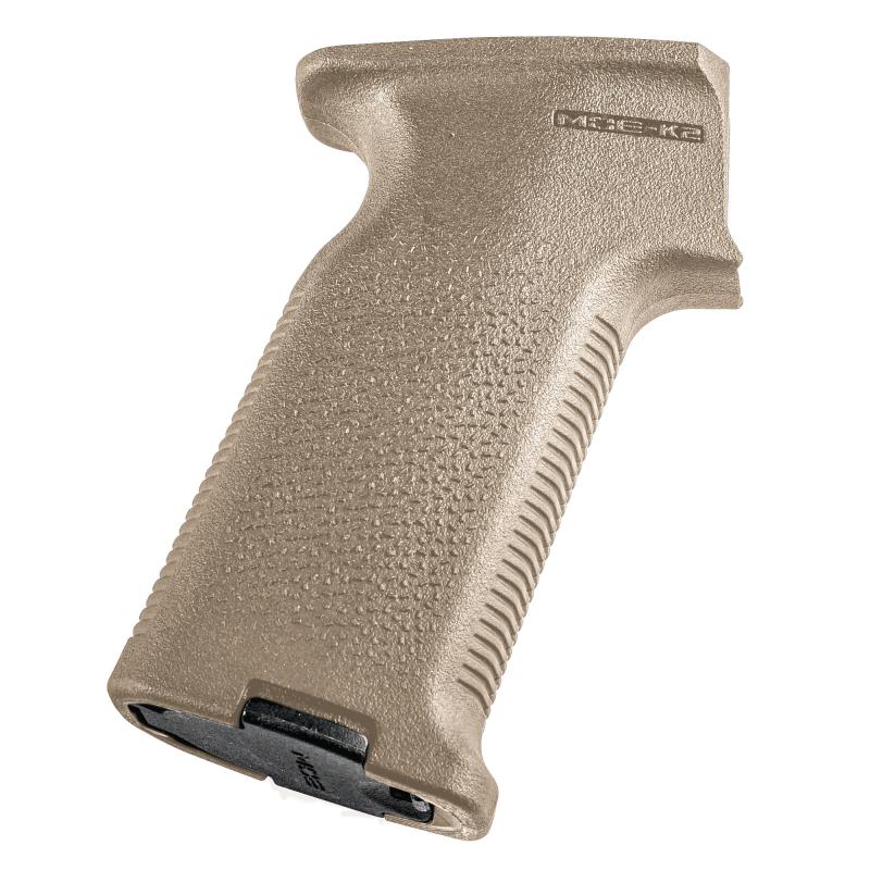 MOE-K2 AK Grip, Fits AK-47/74 Rifles, FDE, TSP Texture MAG683-FDE