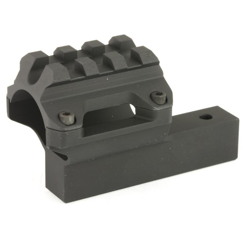 Hunter, X-22 Backpacker Optics Mount, Barrel Mounted Aluminum Optic Rail for the Ruger 10/22 Takedown, Replaces the Factory Takedown Barrel Block, Black Finish MAG799-BLK