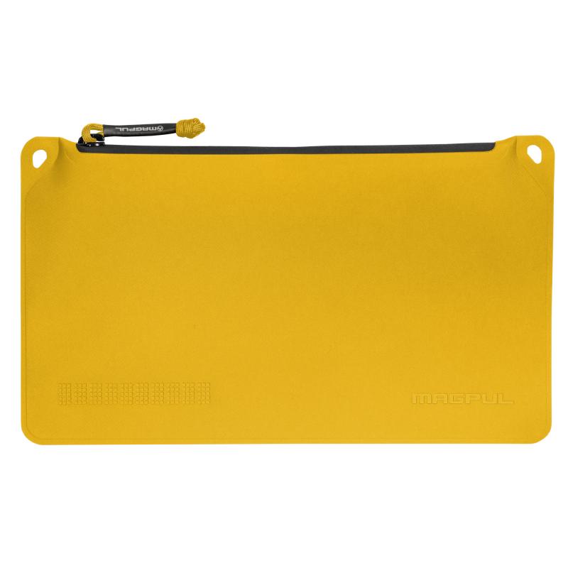 DAKA Pouch, Medium, 7"x12", Yellow Polymer Fabric MAG857-720