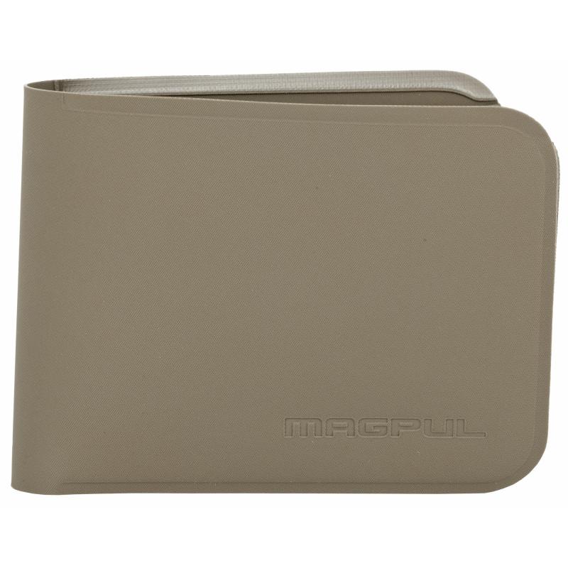 DAKA Bifold Wallet, Flat Dark Earth, 4.125" x 3.05", Polymer MAG906-245