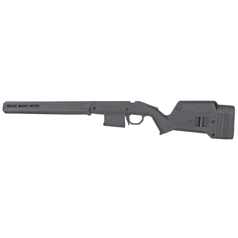Hunter American Stock, Fits Ruger American Short Action Rifles, Black Polymer MAG931BLK