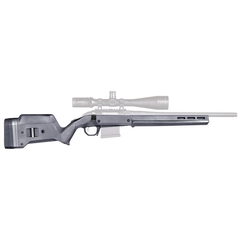 Hunter American Stock, Fits Ruger American Short Action Rifles, Gray Polymer MAG931GRY