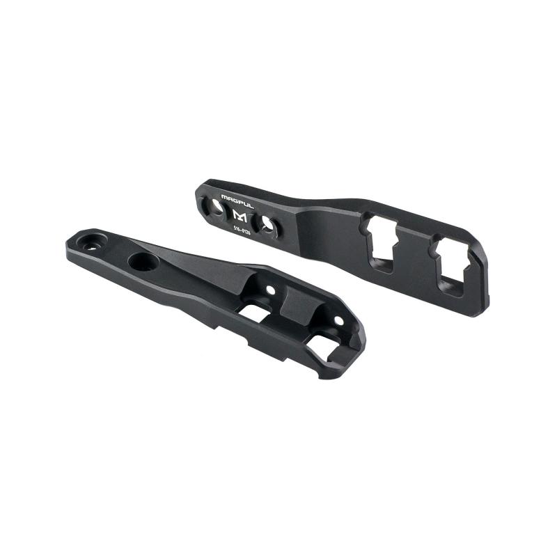 M-LOK Extended Cantilever Scout Mount, Aluminum, Black, Fits Surefire Scout Light and Streamlight ProTac Rail Lights, MAG935