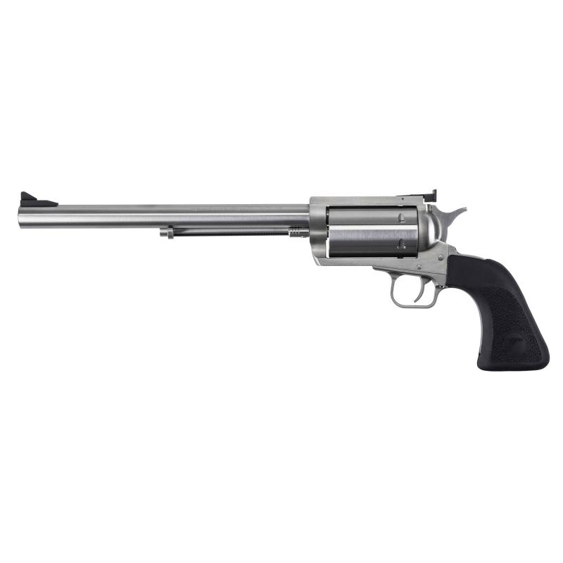 BFR, Single Action, Revolver, Large Frame, 30-30 Winchester, 10" Barrel, Stainless Steel, Black Hogue Grips, Fixed Front and LPA Rear Adjustable Sights, 6 Rounds BFR30-30-6