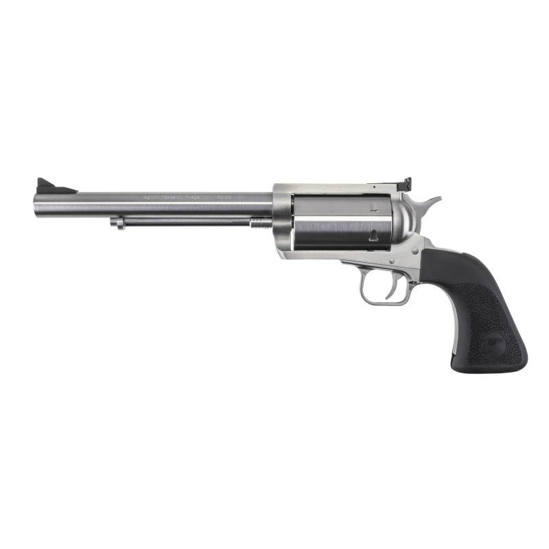 BFR, Single Action, Revolver, Large Frame, 30-30 Winchester, 7.5" Barrel, Stainless Steel, Black Hogue Grips, Fixed Front and LPA Rear Adjustable Sights, 6 Rounds BFR30-307-6