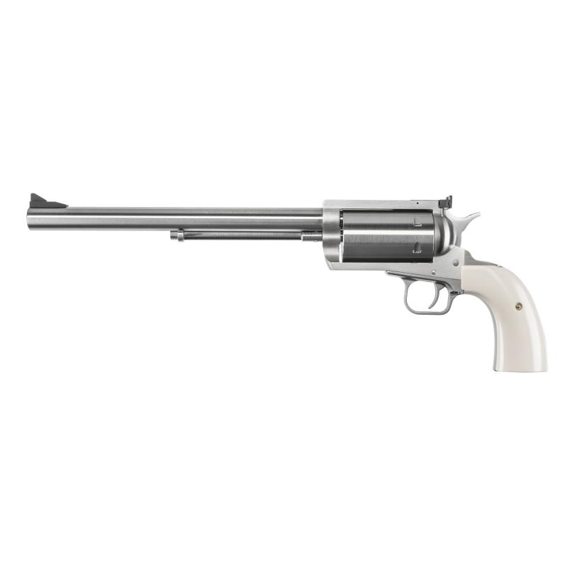 BFR, Single Action, Revolver, Large Frame, 30-30 Winchester, 7.5" Barrel, Stainless Steel, Silver Bisley Grips, Fixed Front and LPA Rear Adjustable Sights, 6 Rounds BFR30-307B-6