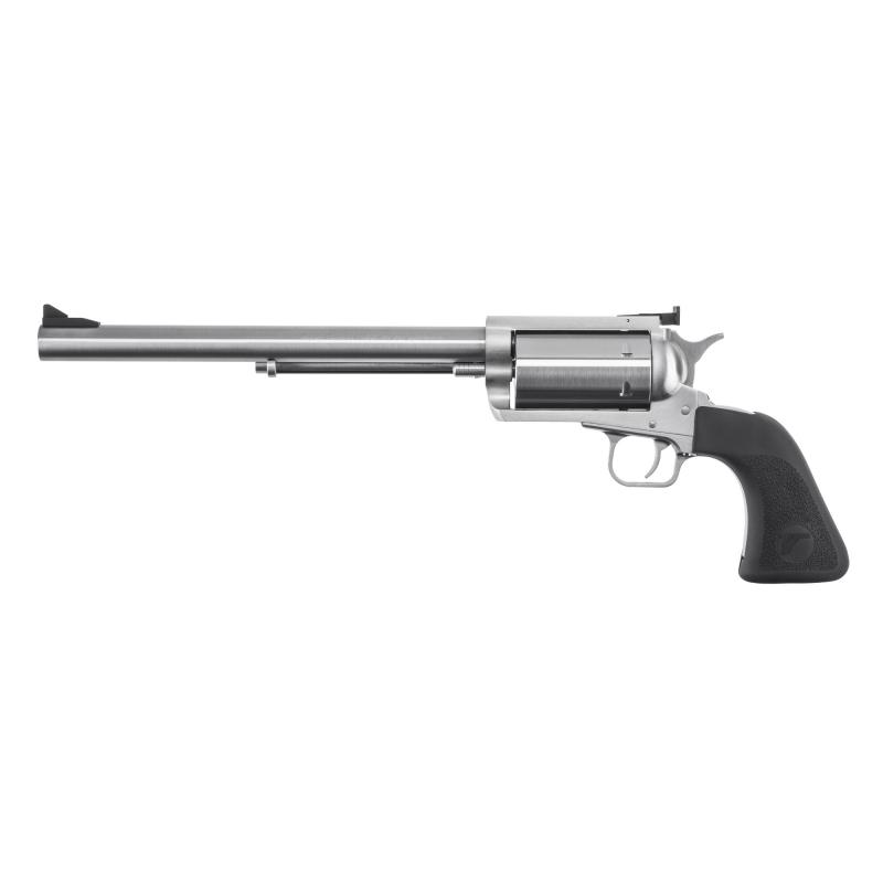BFR, Single Action, Revolver, Large Frame, 360 Buckhammer, 10" Barrel, Stainless Steel, Black Hogue Grips, Fixed Front and LPA Rear Adjustable Sights, 6 Rounds BFR360