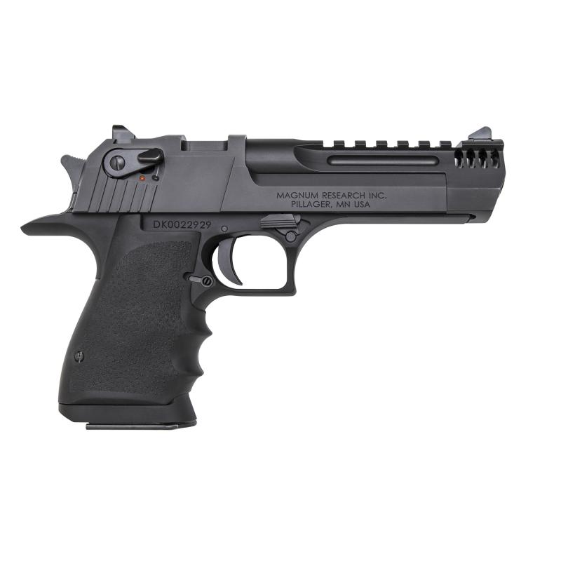 Desert Eagle Mark XIX L5 .357 Magnum 5 Inch Carbon Steel Slide and Barrel Hogue Finger Groove Rubber Grips Black Finish 9 Round